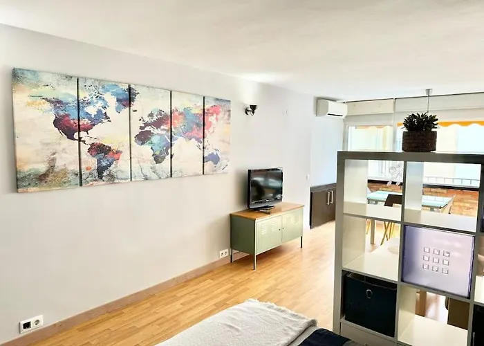 Precioso Estudio A 20 Metros De La Playa Lägenhet